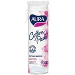 Диски ватные Aura Beauty 6353, прошитые, 100 шт. в упак