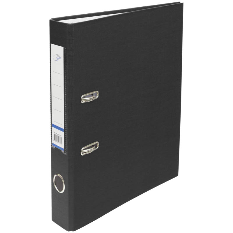 Папка-регистратор OfficeSpace 162574, 50 мм, А4, черная