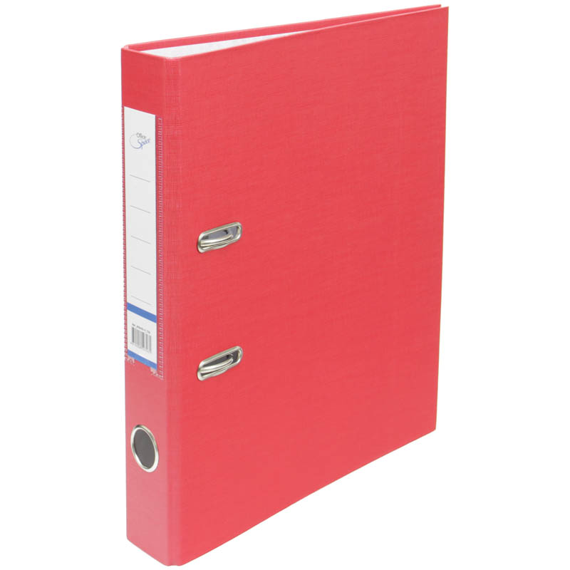 Папка-регистратор OfficeSpace 162572, 50 мм, А4, красная