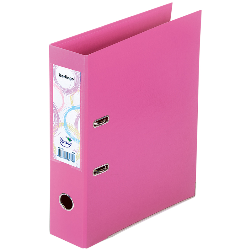 Папка-регистратор Berlingo Standard ATb_77112 Spring 70 мм, А4, розовая