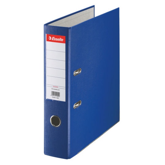 Папка-регистратор Esselte Economy ПВХ картон, А4, 75 мм синяя.