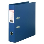 Папка-регистратор BRAUBERG 222655, с двухсторонним покрытием из ПВХ, 70 мм, синяя