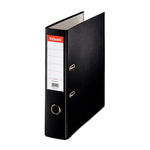 Папка-регистратор Esselte Economy ПВХ картон, А4, 75 мм, черная.