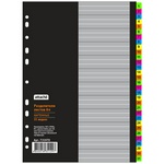 Разделитель листов ЦИФРЫ 1-31 Attache Selection, черный, картонный, формат А4