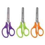 Ножницы BRAUBERG 236980, 130 мм, эргономичные ручки, ассорти