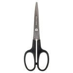 Ножницы BRAUBERG Standard 237095, 160 мм, классической формы, черные