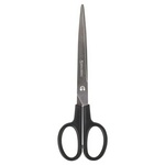Ножницы BRAUBERG Standard 237097, 205 мм, классической формы, черные