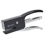 Степлер-плаер №24/6, 26/6 BRAUBERG Special 226873, до 25 листов, БЕЗ УСИЛИЙ, черный