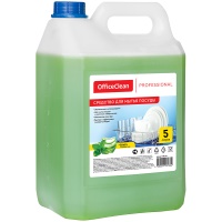 Средство для мытья посуды OfficeClean Professional 246164/А. Алоэ и зеленый чай, канистра, 5 литров