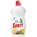 Средство для мытья посуды Sorti "Лимон" 1098-3, 450 мл