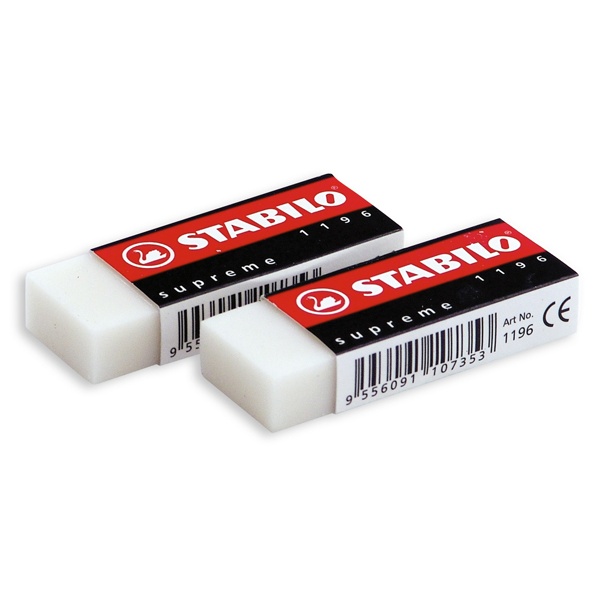 Ластик Stabilo supreme 1196, 62х25х12мм