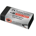 Ластик Faber-Castell Dast-Free 187171, черный для графитных карандашей, 45х22х13 мм