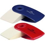Ластик Faber-Castell "Sleeve Mini" 182411, прямоугольный, 54х25х13 мм, пластиковый футляр …
