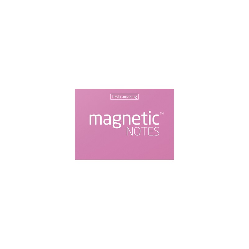 Стикеры магнитные Magnetic Notes 70 х 50 мм, розовые, 100 л