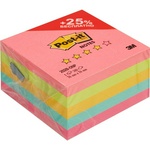 Стикеры Post-it Original 2028-ONP Лето 76x76 мм неоновые 5 цветов 1 блок, 500 листов