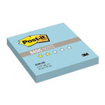 Бумага для заметок с клеевым краем Post-it Basic 654R-BB, 76х76 мм, голубые, 100 л