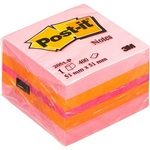 Стикеры Post-it Original 2051-P 51х51 мм пастельные 3 цвета 1 блок, 400 листов