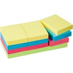 Стикеры Post-it Original 653-TFEN 38x51 мм неоновые 4 цвета 12 блоков по 100 листов