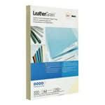 Обложки для переплета GBC CE040065 LeatherGrain A4 слоновая кость, картон - кожа, 100л. 250 г/м