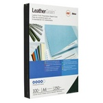 Обложки для переплета GBC CE040045 LeatherGrain A4 темно-зеленый, картон - кожа, 100л. 250 г/м