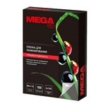 Пленка для ламинирования 80х110 мм, 2х100 мкм 100 л. упак. MEGA Office