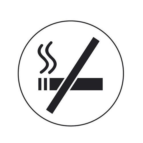 Табличка Smokers-No