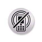 Табличка Использование мобильных телефонов запрещено