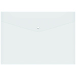 Папка-конверт на кнопке A4 OfficeSpace Fmk12-1 / 220893, прозрачная, 150 мкм