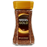 Кофе Nescafe Gold, растворимый, 190 г, стекло