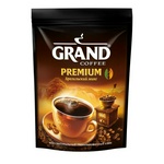 Кофе растворимый Grand Premium Бразильский микс 200 г (пакет)