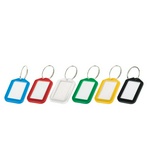 Бирки для ключей пластиковые BRAUBERG 231152, 12 шт. в упак, ассорти