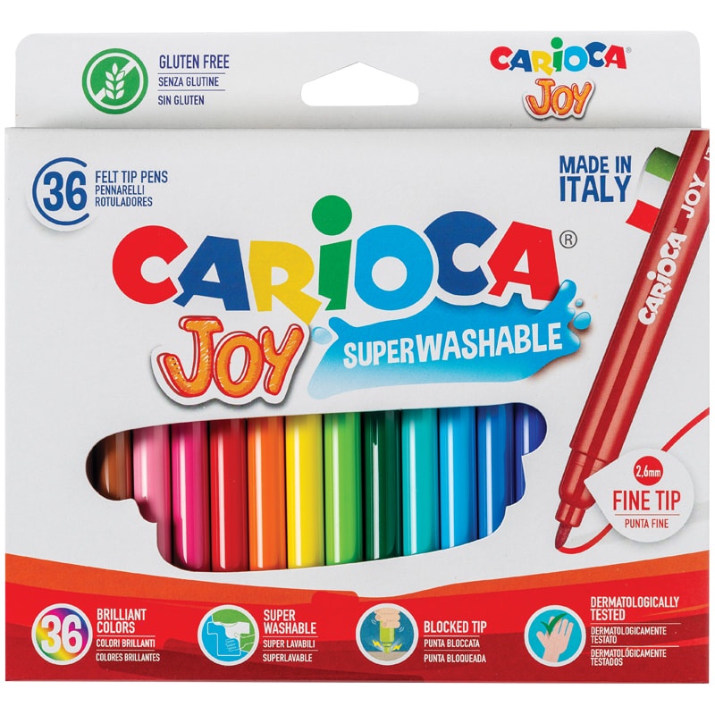 Фломастеры Carioca Joy 40616, 36 цветов