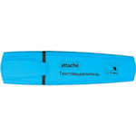 Текстовыделитель Attache Palette голубой, 1-5 мм