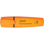 Текстовыделитель Attache Palette оранжевый, 1-5 мм
