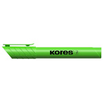 Текстовыделитель Kores 36005 зеленый, 1 — 4 мм