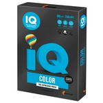 Бумага цветная IQ Color B100 А4, 160 г/м.кв, 250 л. черный