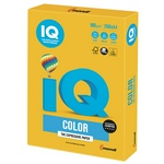 Бумага цветная IQ Color А4, 160 г/м, 250 л. SY40 солнечно-желтая