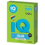Бумага цветная IQ Color А4, 120 г/м2, 250 л. MA42 интенсив, ярко-зеленая