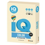 Бумага цветная IQ Color А4, 160 г/м, 250 л. CR20 кремовый пастельный