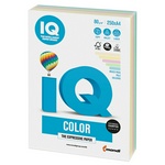 Набор цветной бумаги IQ Color А4, 80 г/м.кв, 250 л. 5 цв. по 50 л. CR20, YE23, PI25, MG28, MB30