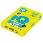 Бумага цветная IQ Color А4, 80 г/м.кв, 500 л. NEOGB желтый неон