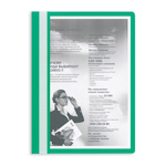 Папка-скоросшиватель с прозрачным верхом А4 Attache зеленый, 10 шт. в упак