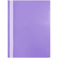 Папка-скоросшиватель с прозрачным верхом А4 OfficeSpace Fms16-7_11693 фиолетовый, 120 мкм