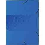 Папка на резинках Attache Digital А4 30 мм картонная до 300 листов синяя (плотность 270 г/м²)