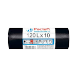 Пакеты для мусора Paclan Professional, 120 л, 70х105, черный, 12.8 мкм, 10 шт