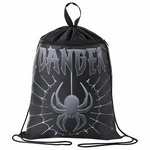 Мешок для обуви BRAUBERG, с петлёй, карман на молнии, полиэстер, 47х37 см, "Dangerous spider", 27091…
