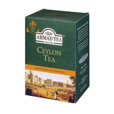 Чай Ahmad Ceylon Tea, черный листовой, 200 г