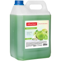 Мыло жидкое OfficeClean Professional. Яблоко, канистра, 5 литров