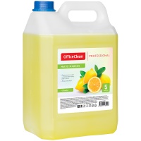 Мыло жидкое OfficeClean Professional. Лимон, канистра, 5 литров