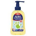 Мыло-крем жидкое, 300 мл, AURA Antibacterial 6515, антибактериальное, Экстракт ромашки